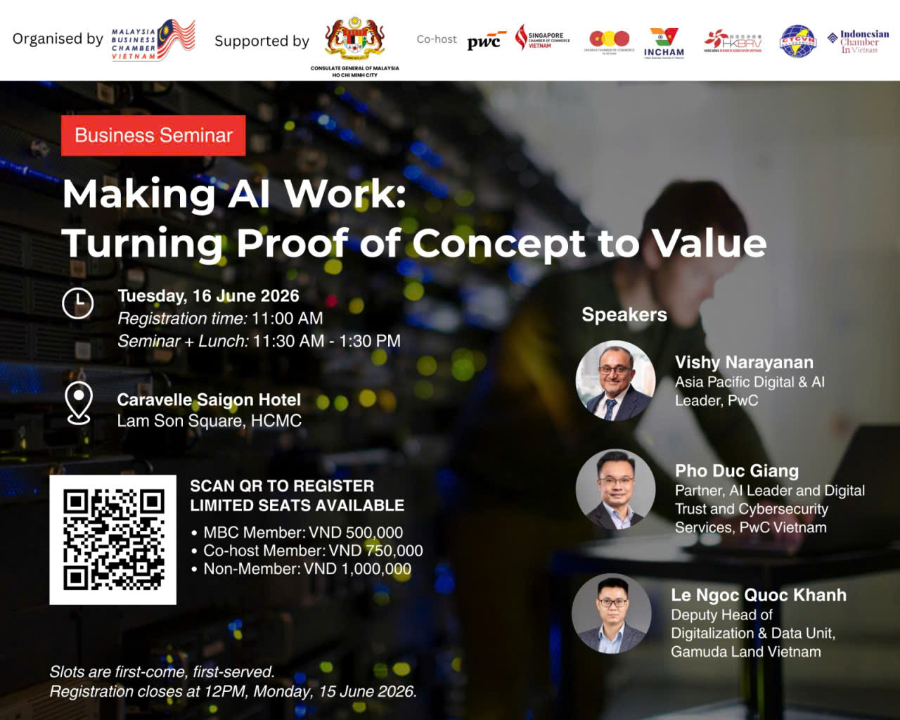 Making Al Work: Turning Proof of Concept to Value - Tuesday, 16 June 2026